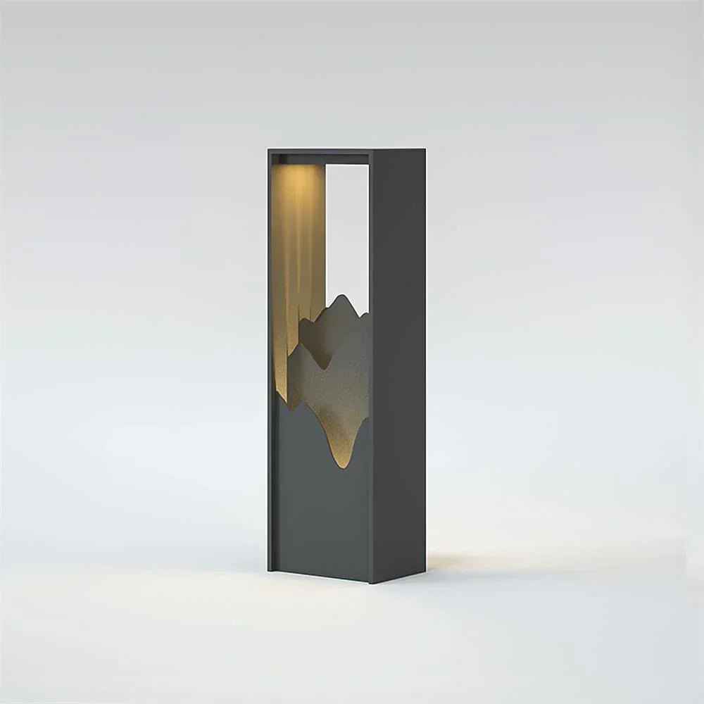 Linkmoon Garden Black Outdoor Steel Light – Steel detail 15