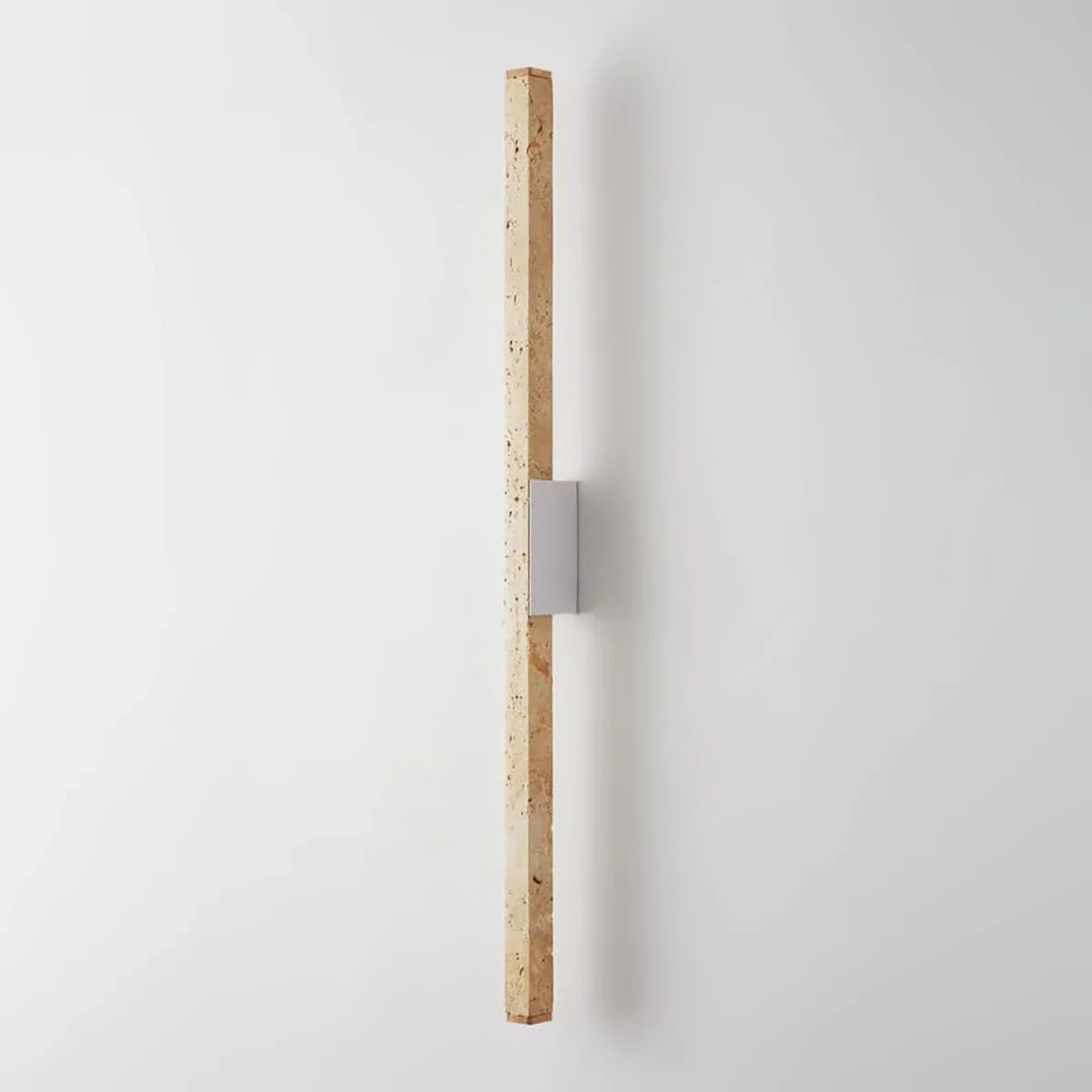 Long Strip Travertine Prometheus Wall Lamp – Travertine detail 13