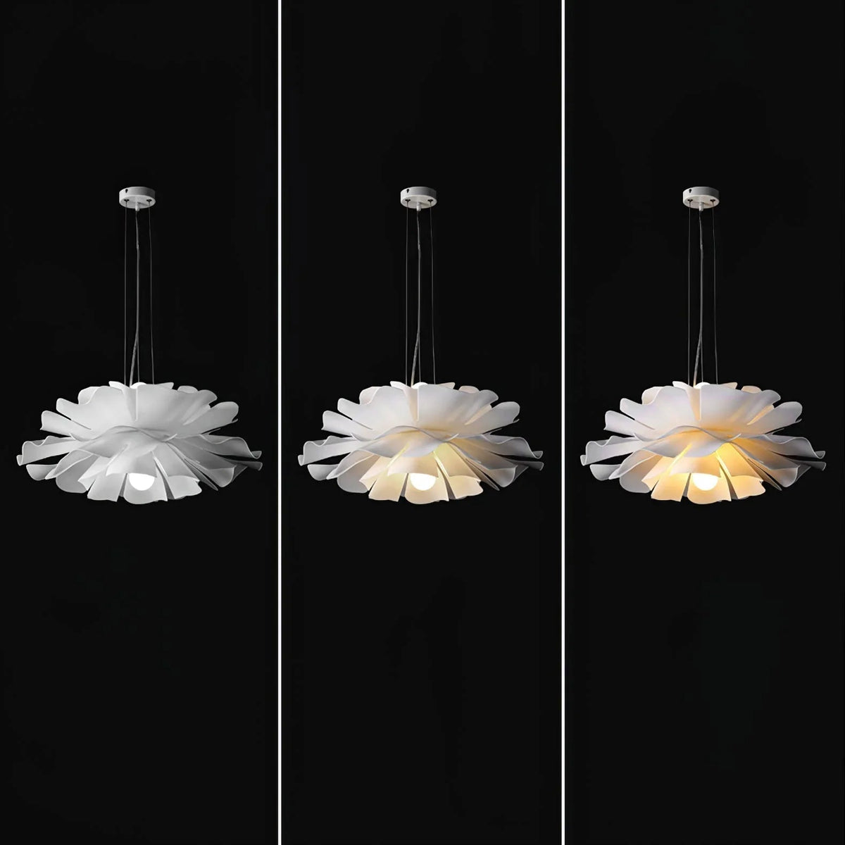 Lotus Flower Acrylic Pendant Lamp – Acrylic detail 60