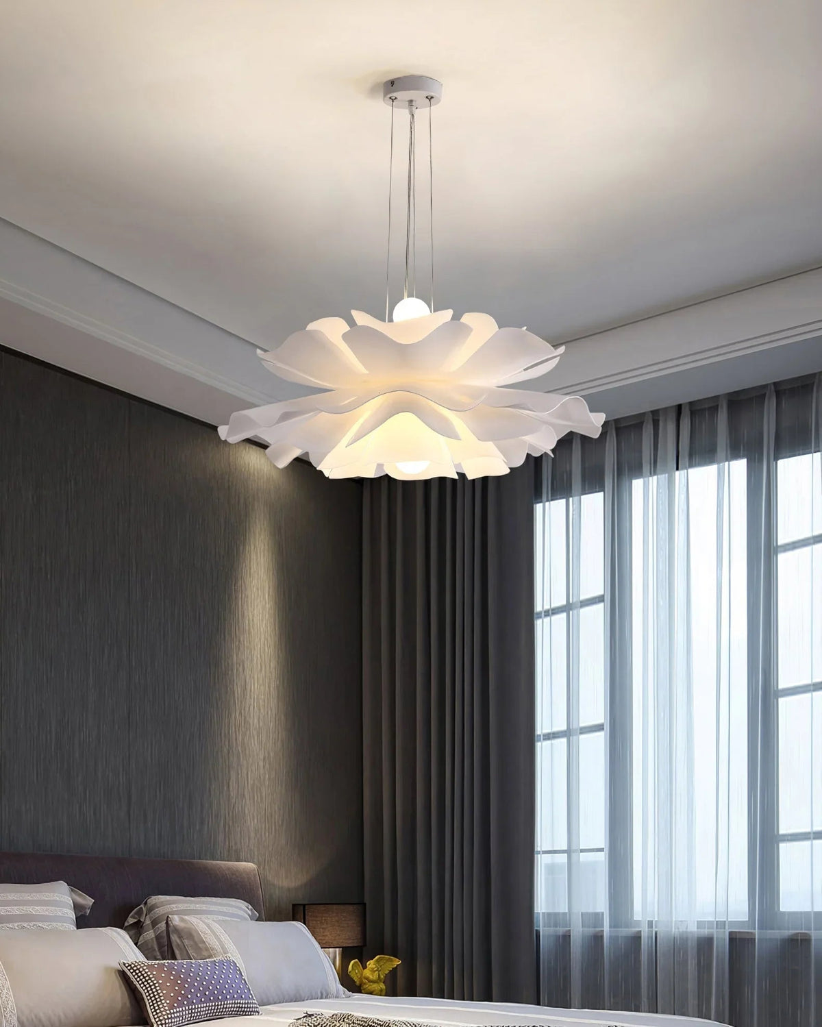 Lotus Flower Acrylic Pendant Lamp – Acrylic detail 34