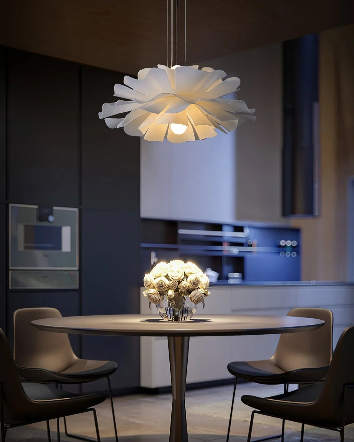 Lotus Flower Acrylic Pendant Lamp – Acrylic detail 36