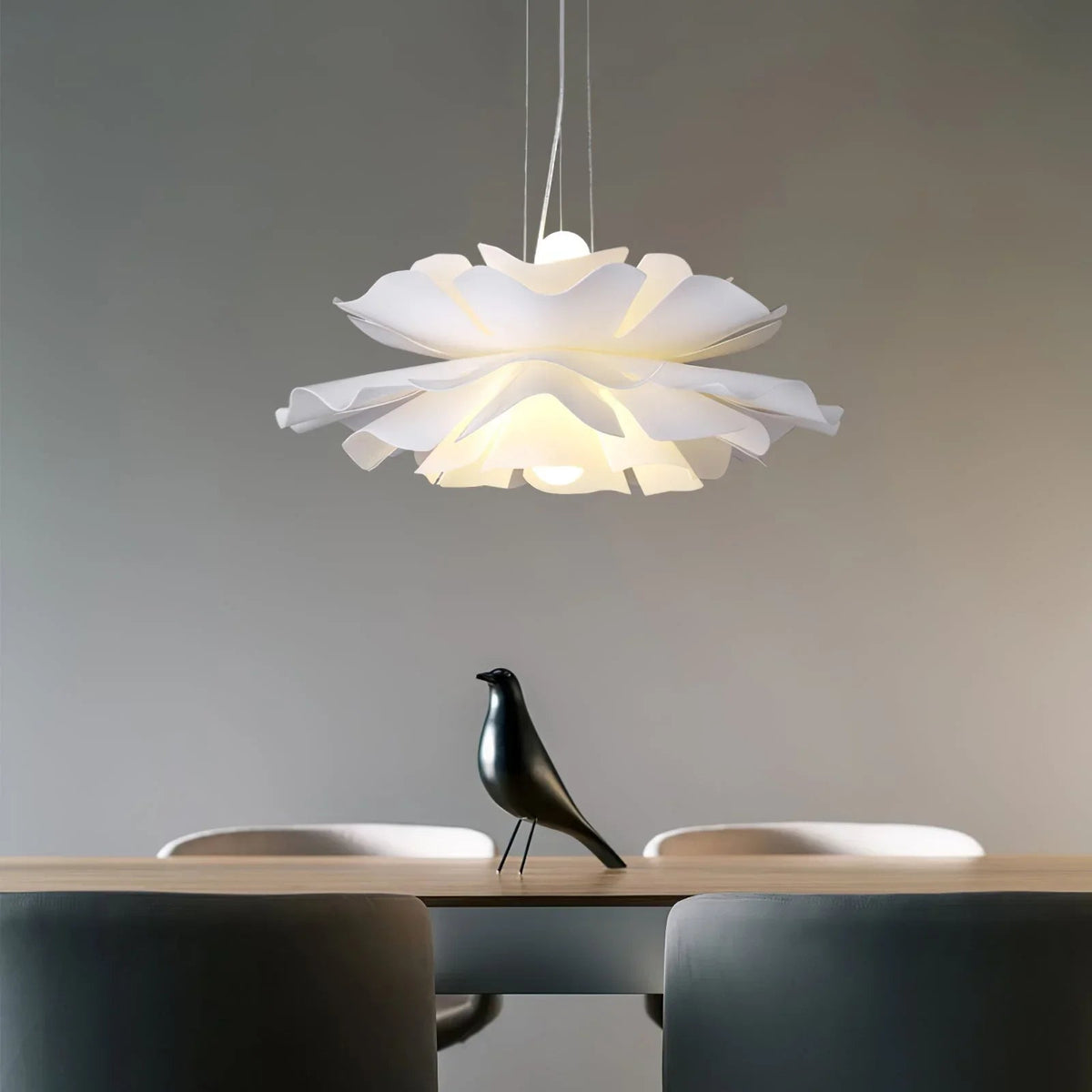 Lotus Flower Acrylic Pendant Lamp – Acrylic detail 16