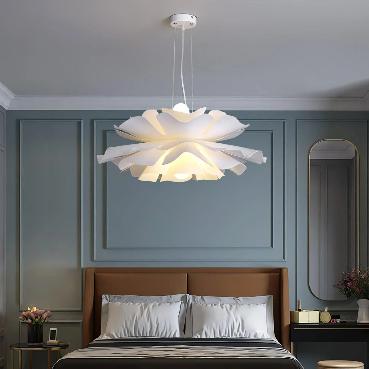 Lotus Flower Acrylic Pendant Lamp – Acrylic detail 10