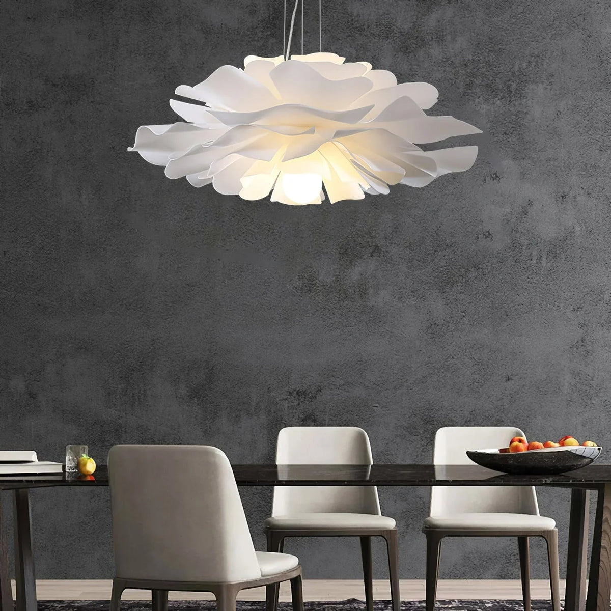 Lotus Flower Acrylic Pendant Lamp – Acrylic detail 29