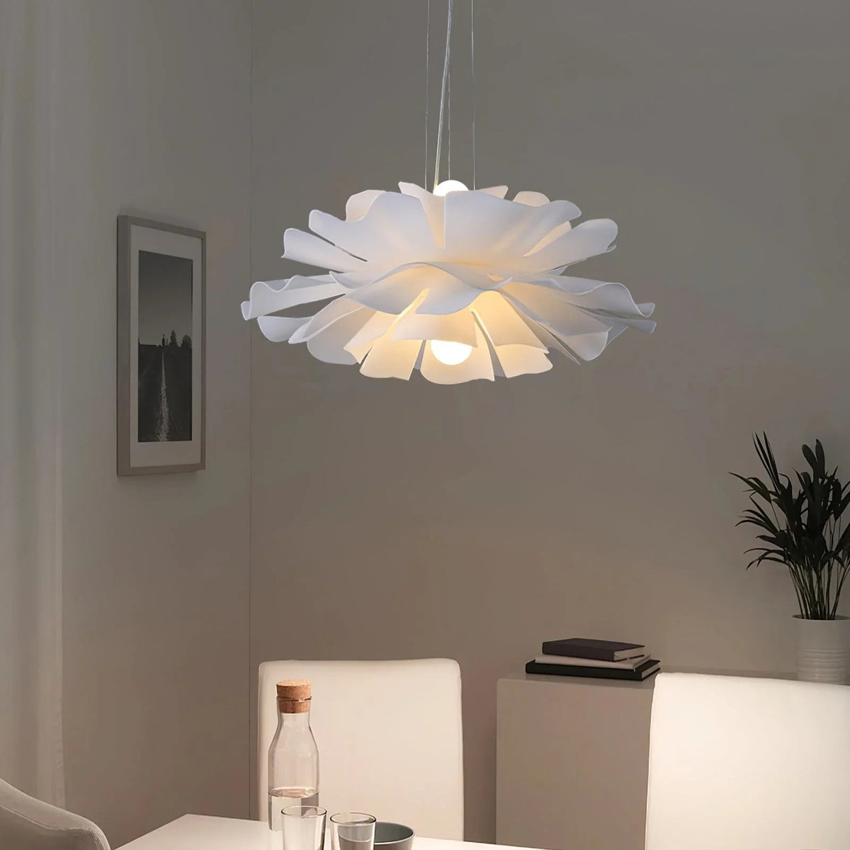 Lotus Flower Acrylic Pendant Lamp – Acrylic detail 27