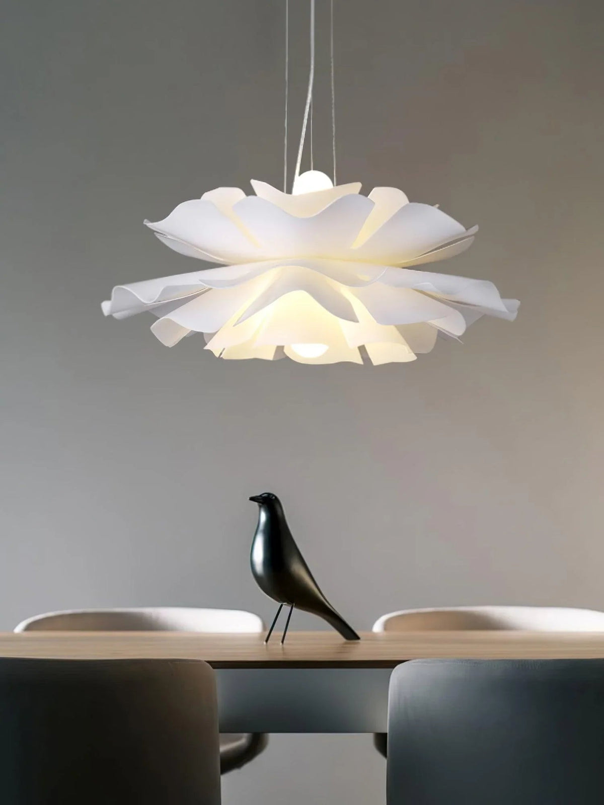 Lotus Flower Acrylic Pendant Lamp – Acrylic detail 43