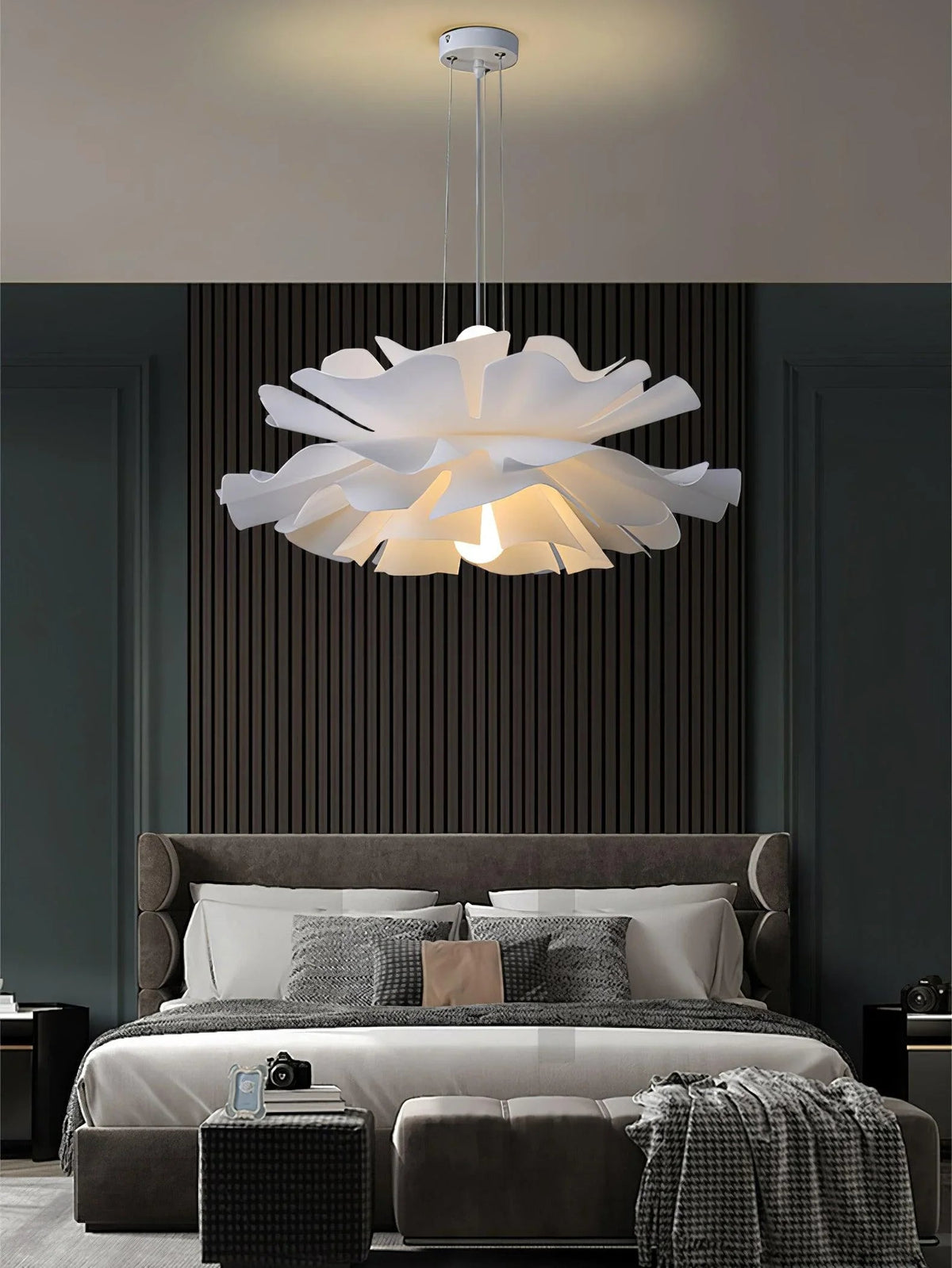 Lotus Flower Acrylic Pendant Lamp – Acrylic detail 45