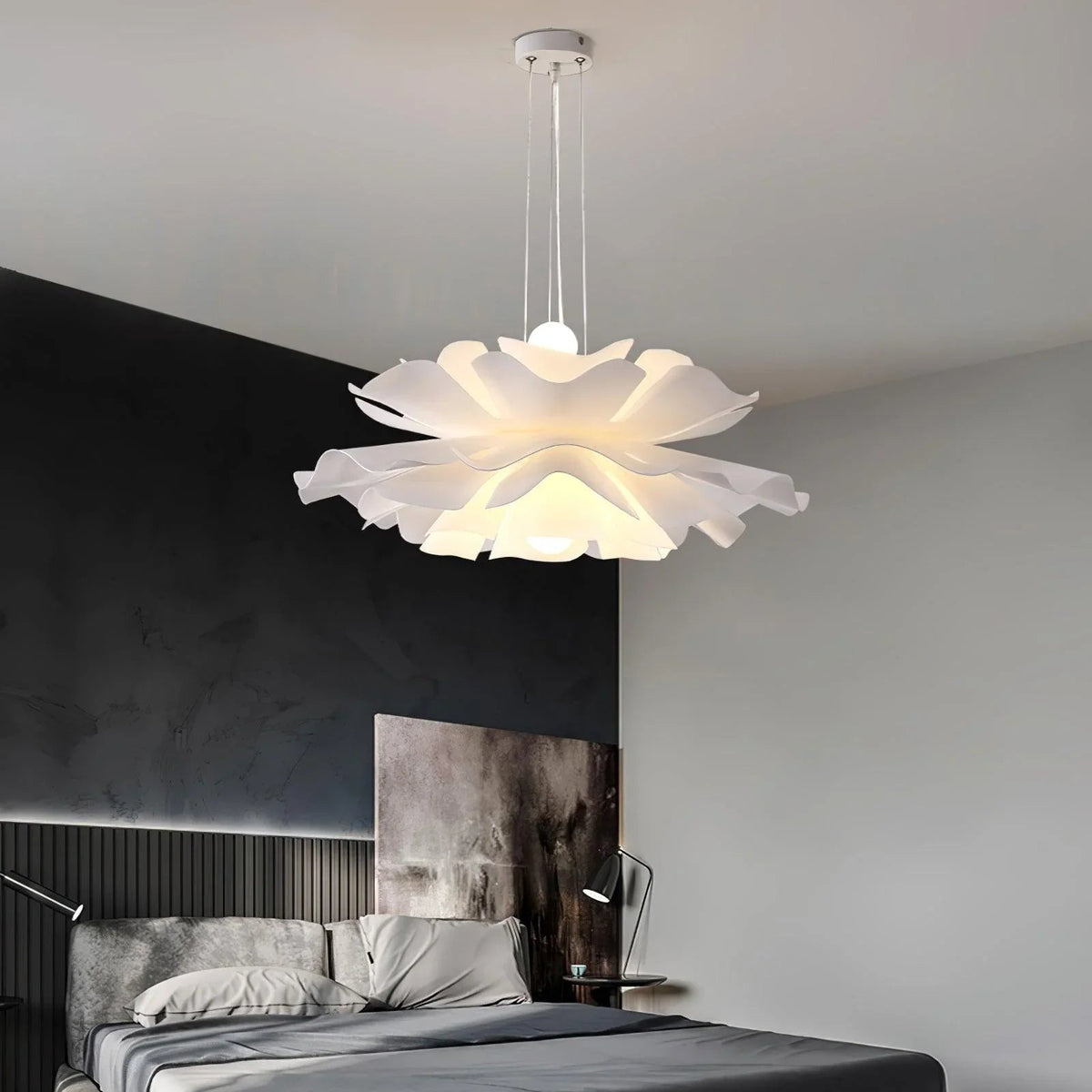 Lotus Flower Acrylic Pendant Lamp – Acrylic detail 25