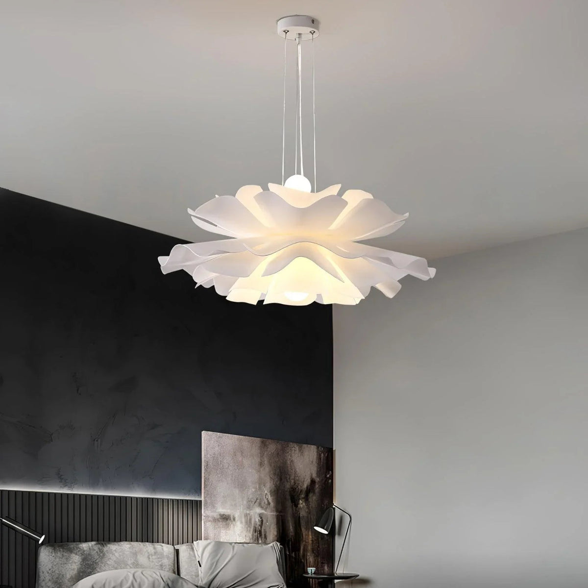 Lotus Flower Acrylic Pendant Lamp – Acrylic detail 22