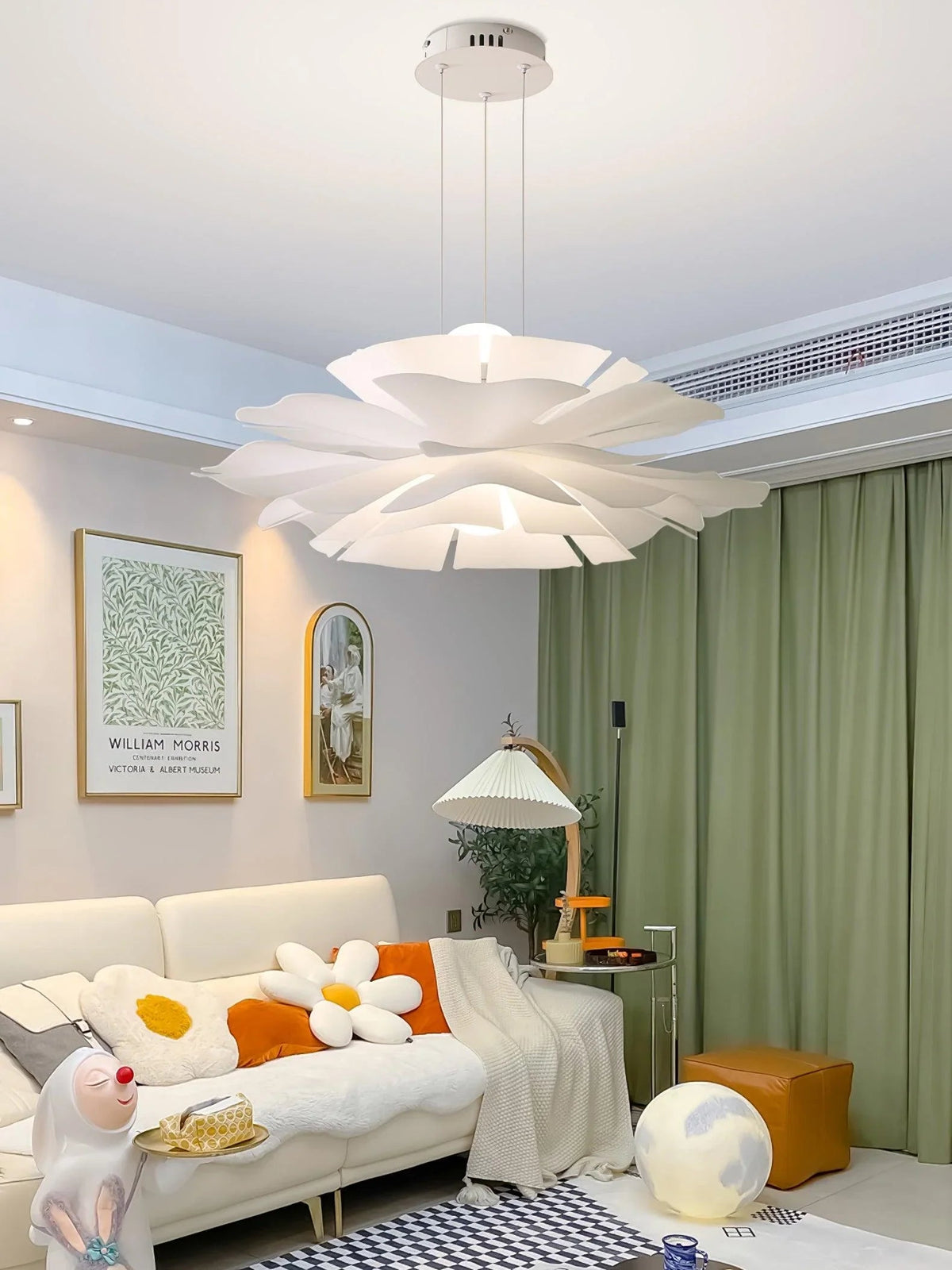 Lotus Flower Acrylic Pendant Lamp – Acrylic detail 48