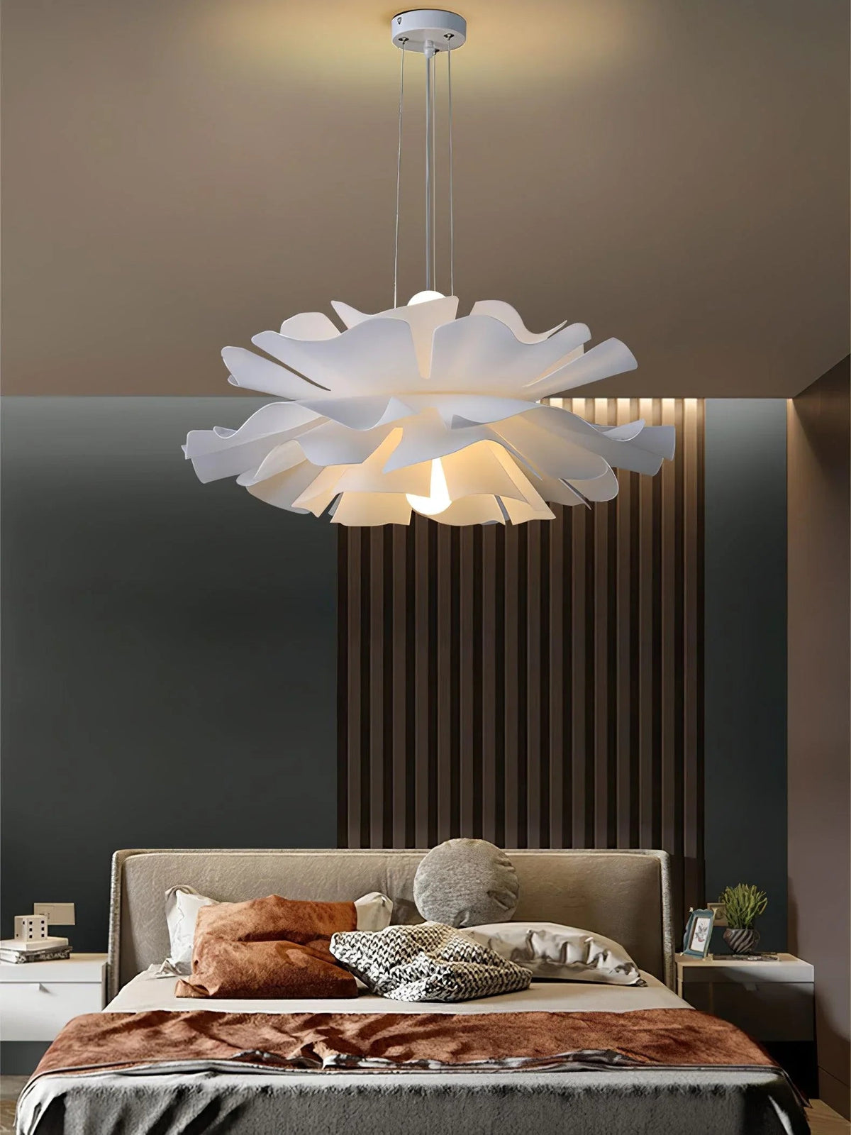 Lotus Flower Acrylic Pendant Lamp – Acrylic detail 49