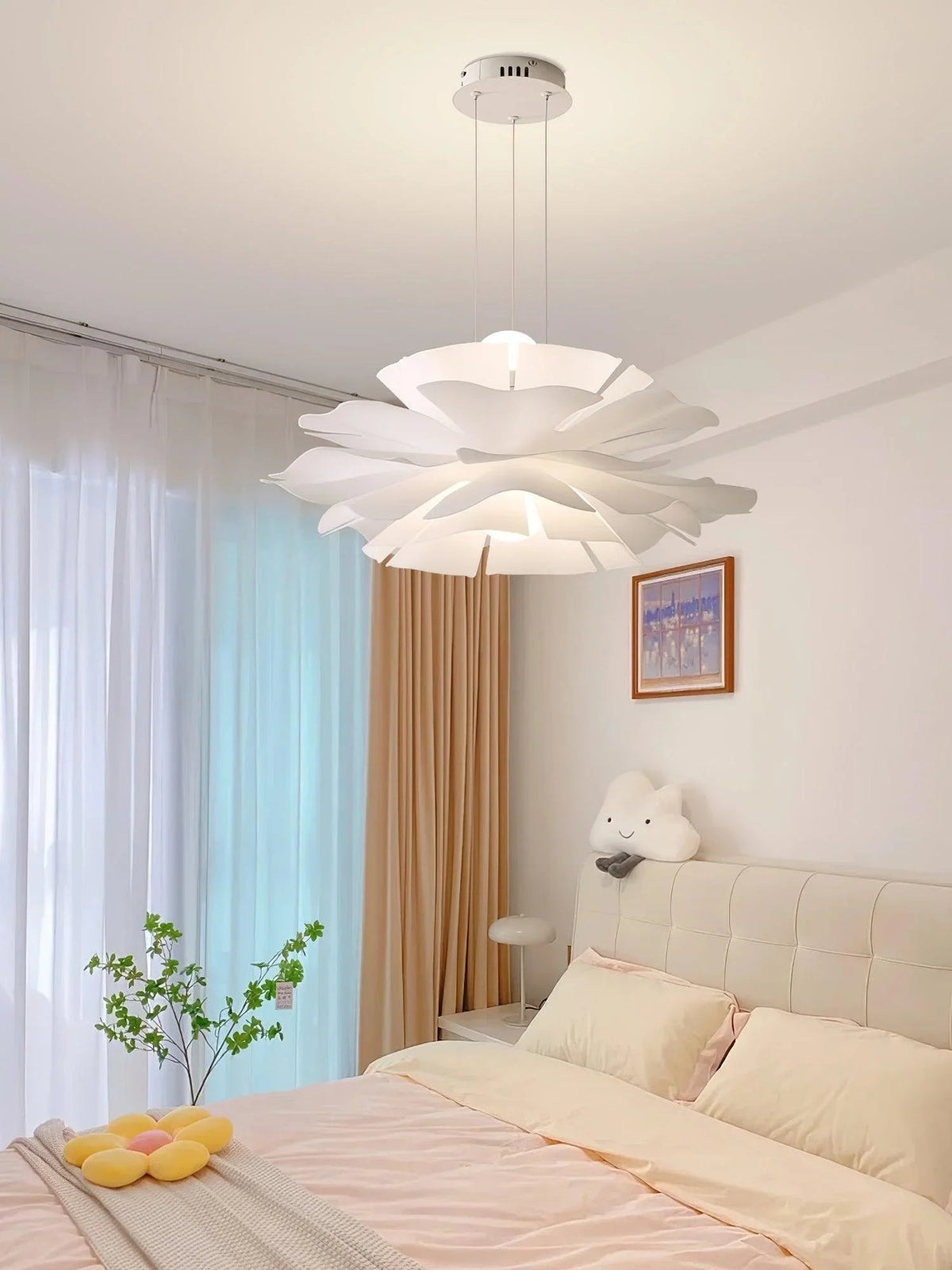Lotus Flower Acrylic Pendant Lamp – Acrylic detail 50
