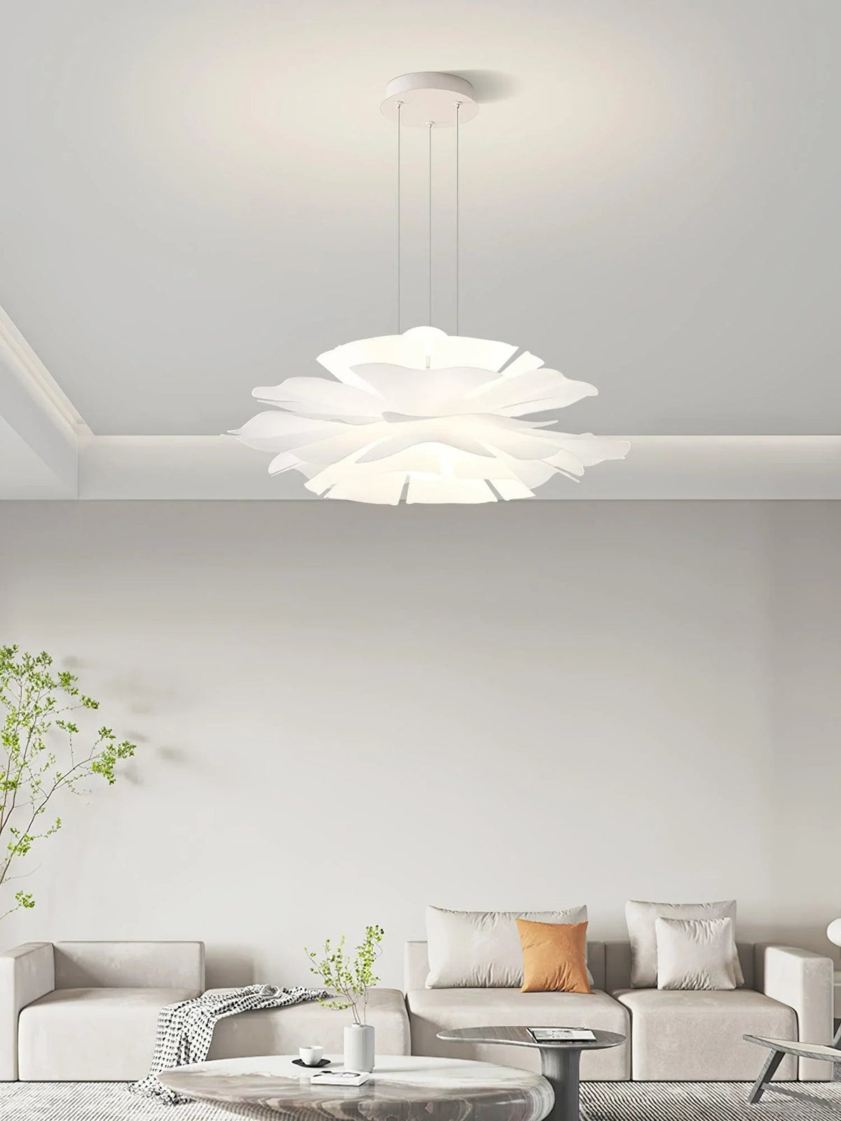 Lotus Flower Acrylic Pendant Lamp – Acrylic detail 52