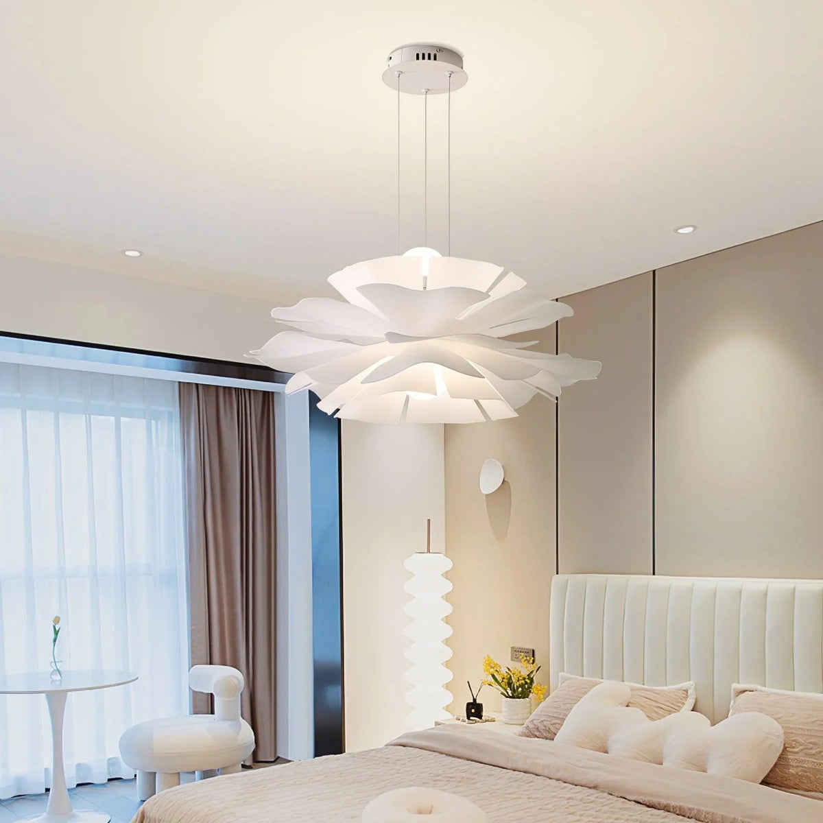 Lotus Flower Acrylic Pendant Lamp – Acrylic detail 24