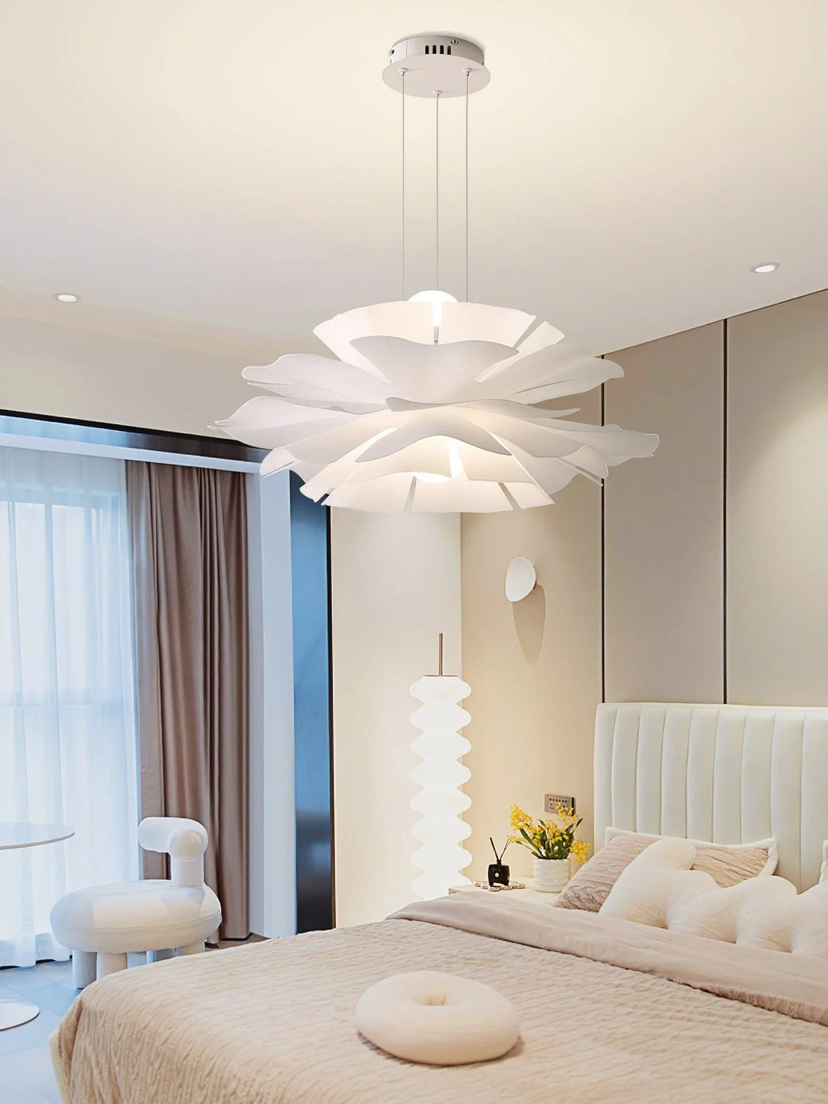 Lotus Flower Acrylic Pendant Lamp – Acrylic detail 54
