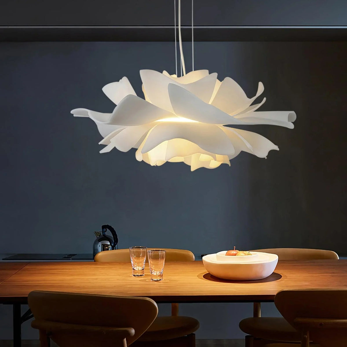 Lotus Flower Acrylic Pendant Lamp – Acrylic detail 5
