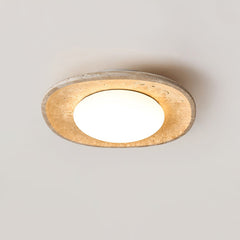 Luma Travertine Ceiling Light