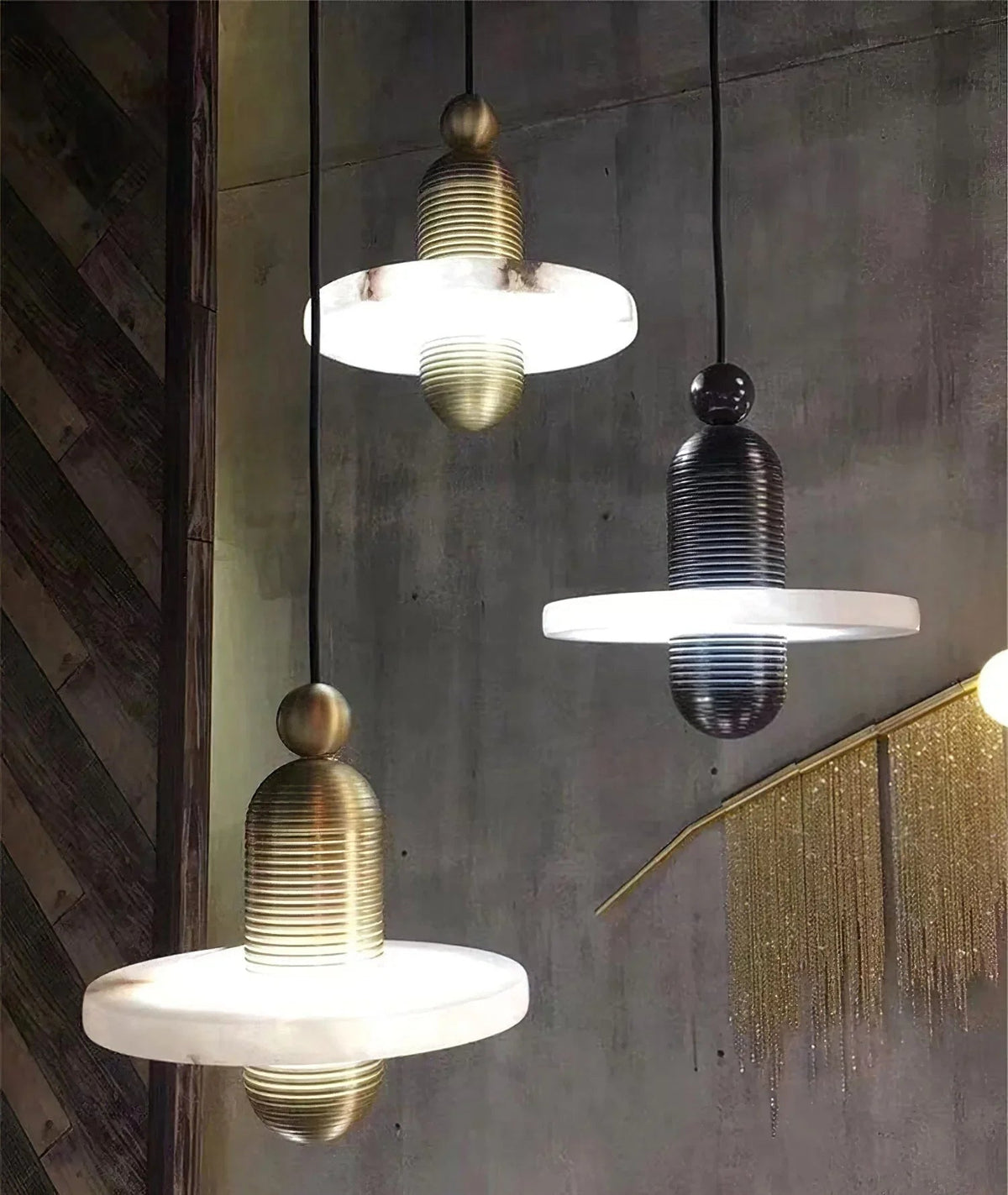 Lupa Alabaster Pendant Lamp – Alabaster detail 19