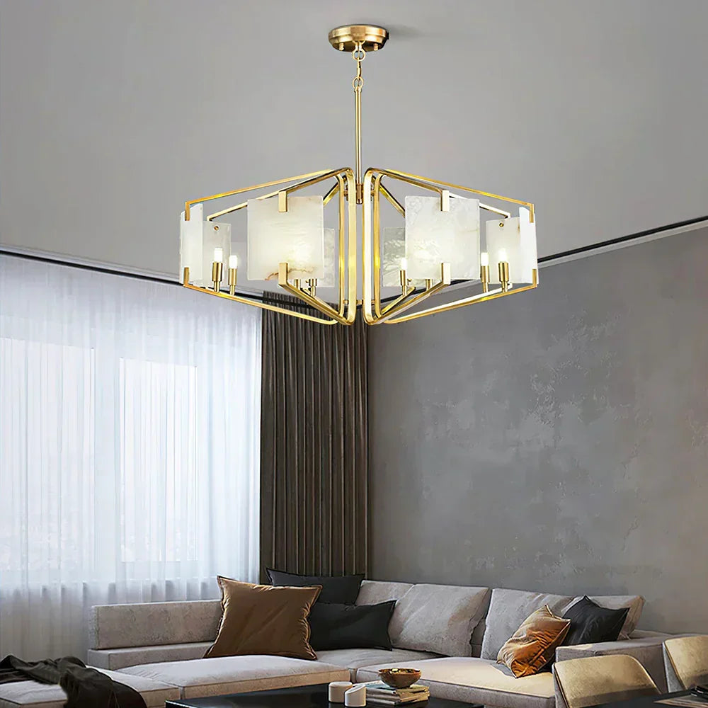 Alabaster Appareil Chandelier – Alabaster detail 3