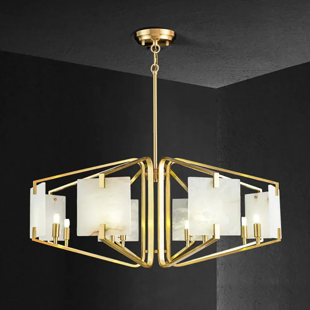 Alabaster Appareil Chandelier – Alabaster detail 16