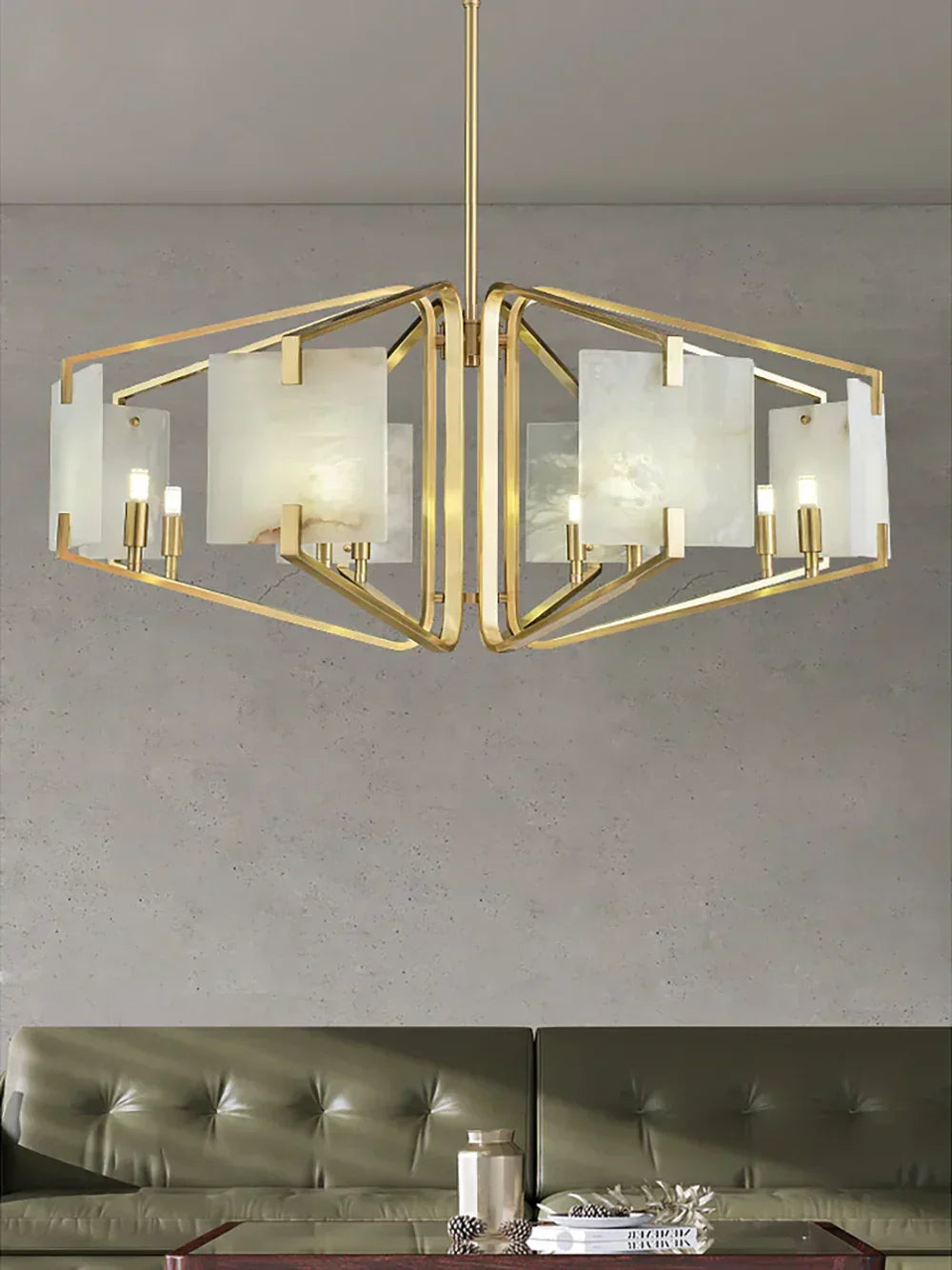 Alabaster Appareil Chandelier – Alabaster detail 9