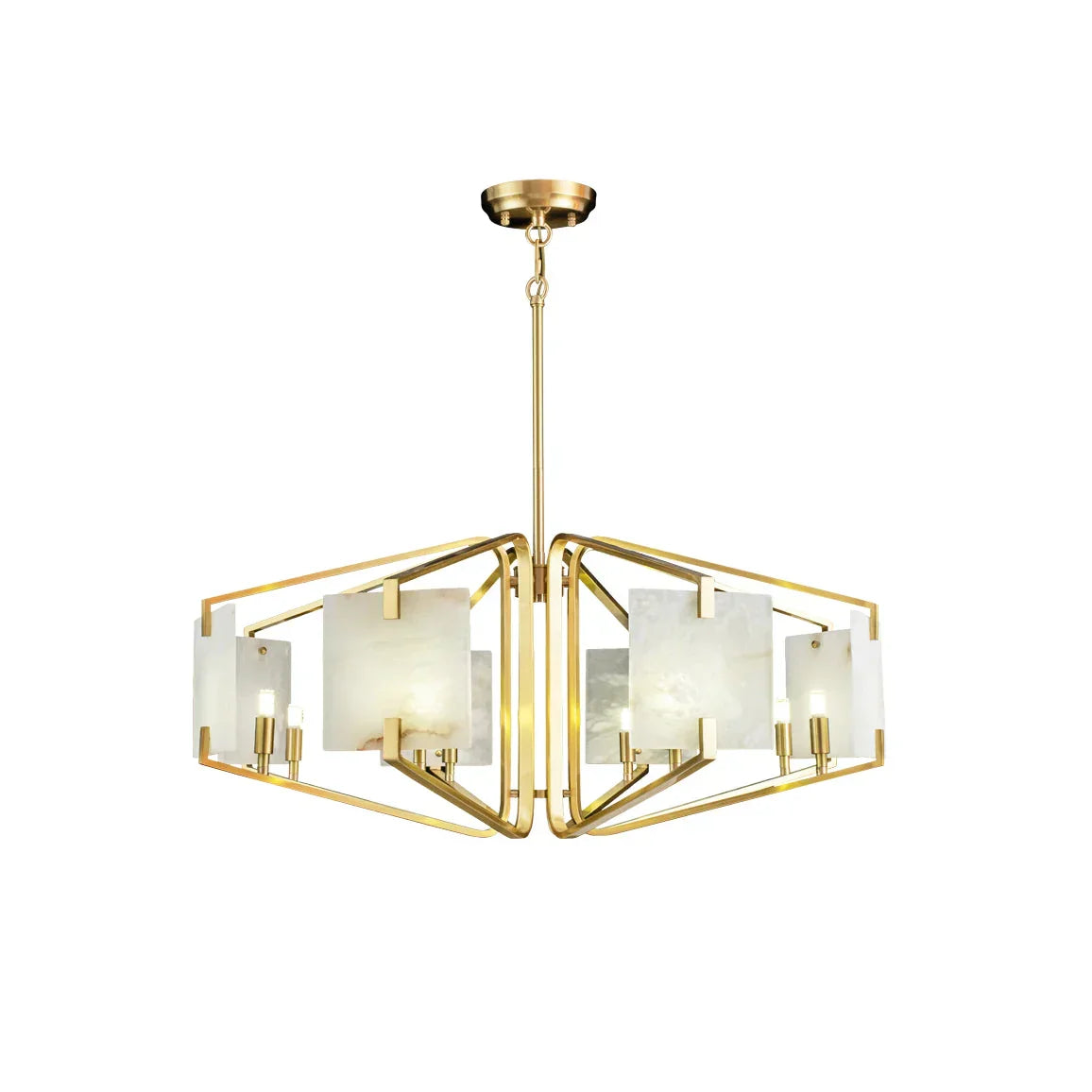 Alabaster Appareil Chandelier – Alabaster detail 19