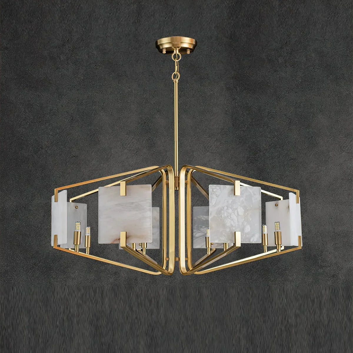 Alabaster Appareil Chandelier – Alabaster detail 17