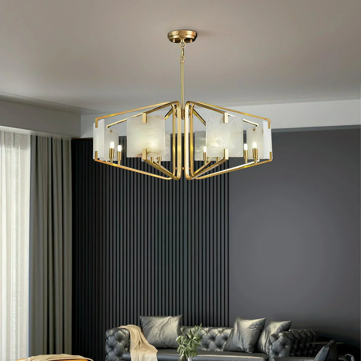 Alabaster Appareil Chandelier – Alabaster detail 11
