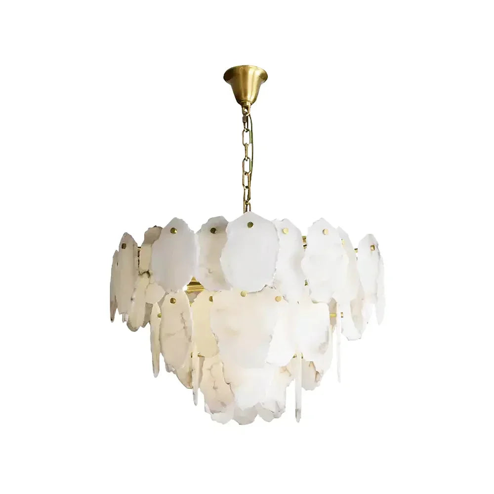 Gloire Alabaster Chandelier – Alabaster detail 21