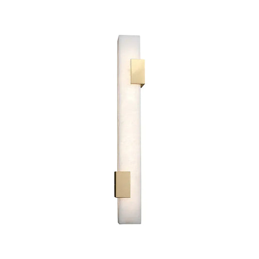 Rectangular Alabaster Wall Lamp