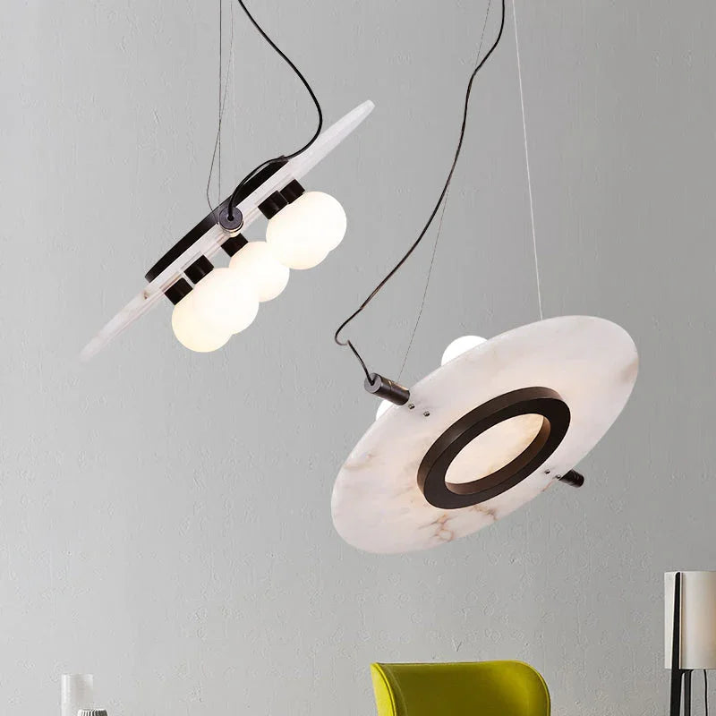 Magma Alabaster Pendant Lamp – Alabaster detail 2