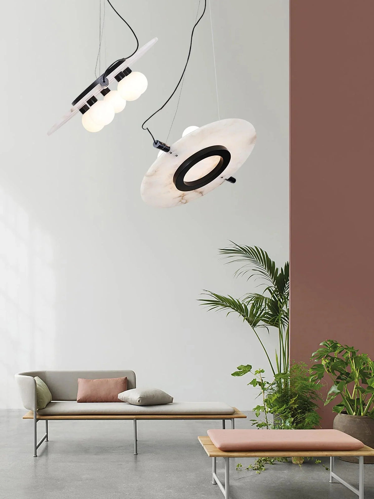 Magma Alabaster Pendant Lamp – Alabaster detail 11