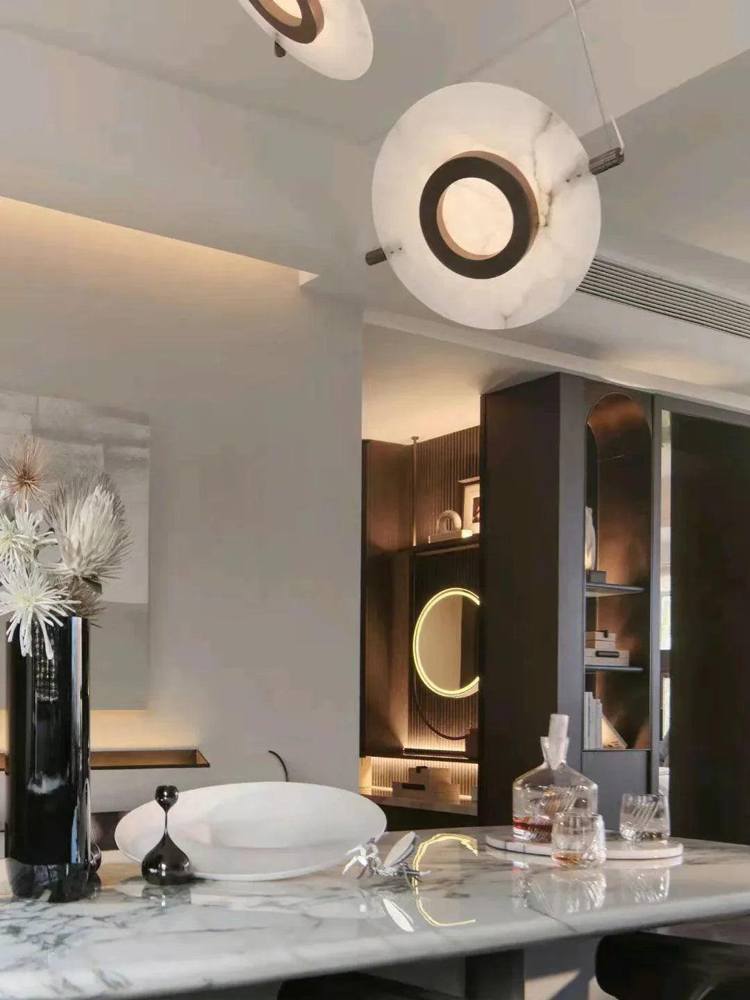 Magma Alabaster Pendant Lamp – Alabaster detail 15