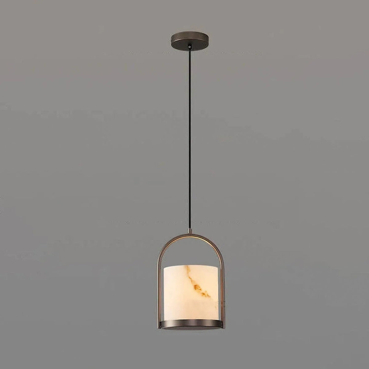 Alabaster Cylinder Pendant Light – Alabaster detail 26