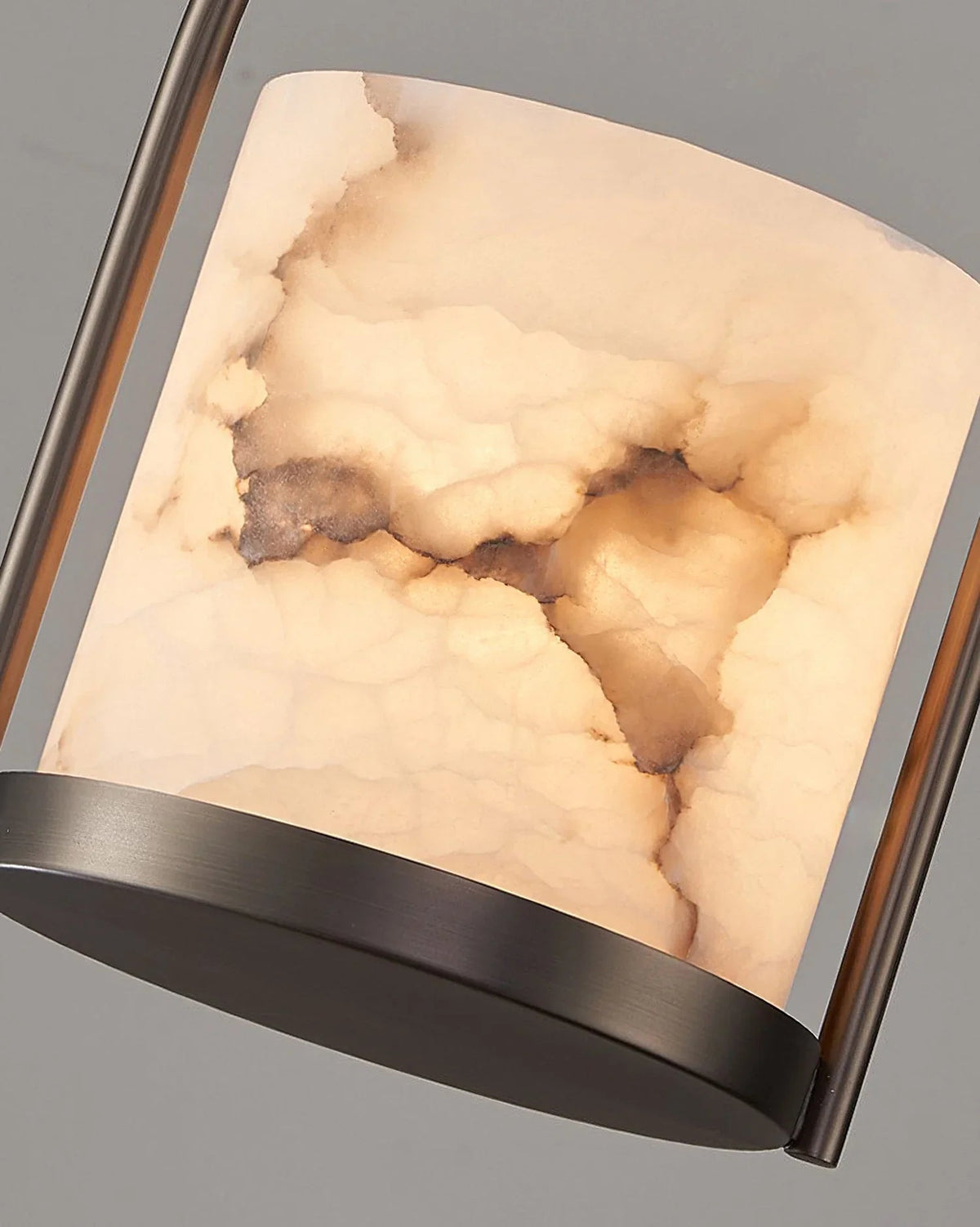 Alabaster Cylinder Pendant Light – Alabaster detail 23