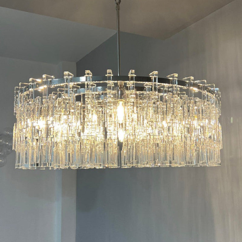 Marigan K9 Crystal Round Chandelier – Crystal detail 3