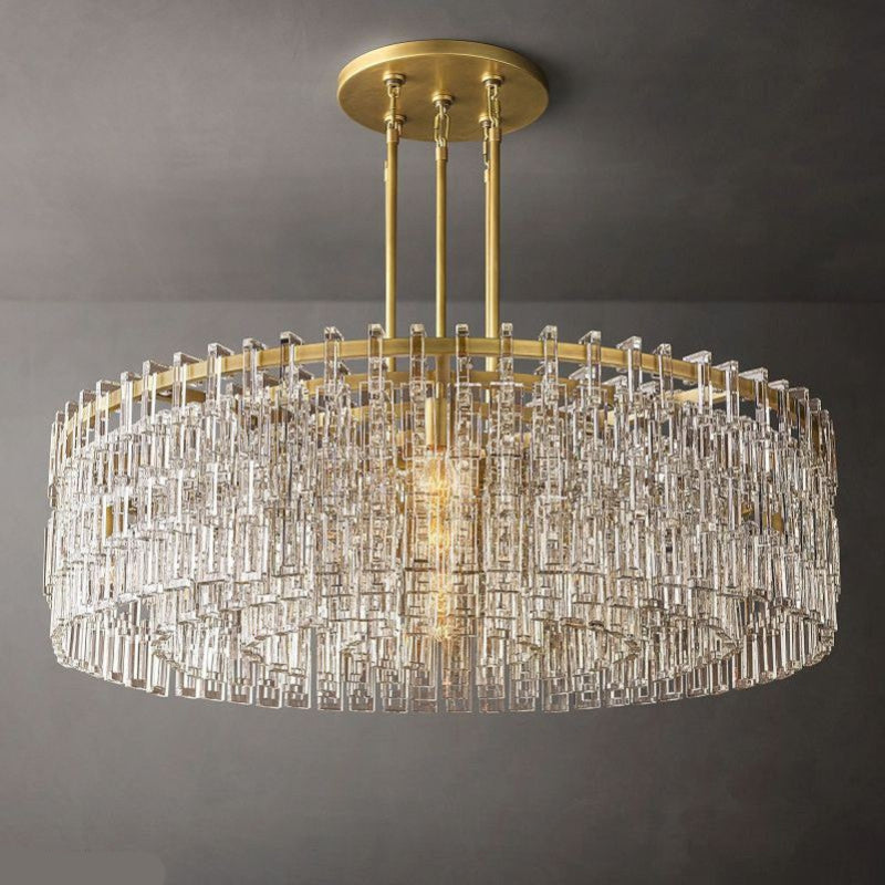 Marigan K9 Crystal Round Chandelier – Crystal detail 4