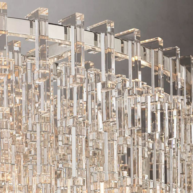 Marigan K9 Crystal Round Chandelier – Crystal detail 5