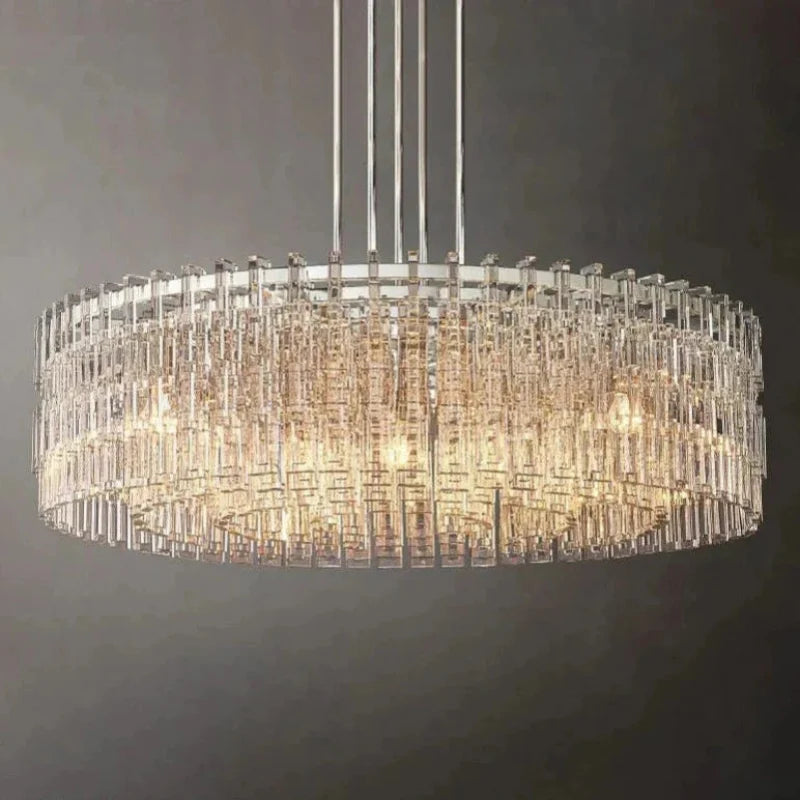Marigan K9 Crystal Round Chandelier – Crystal detail 7