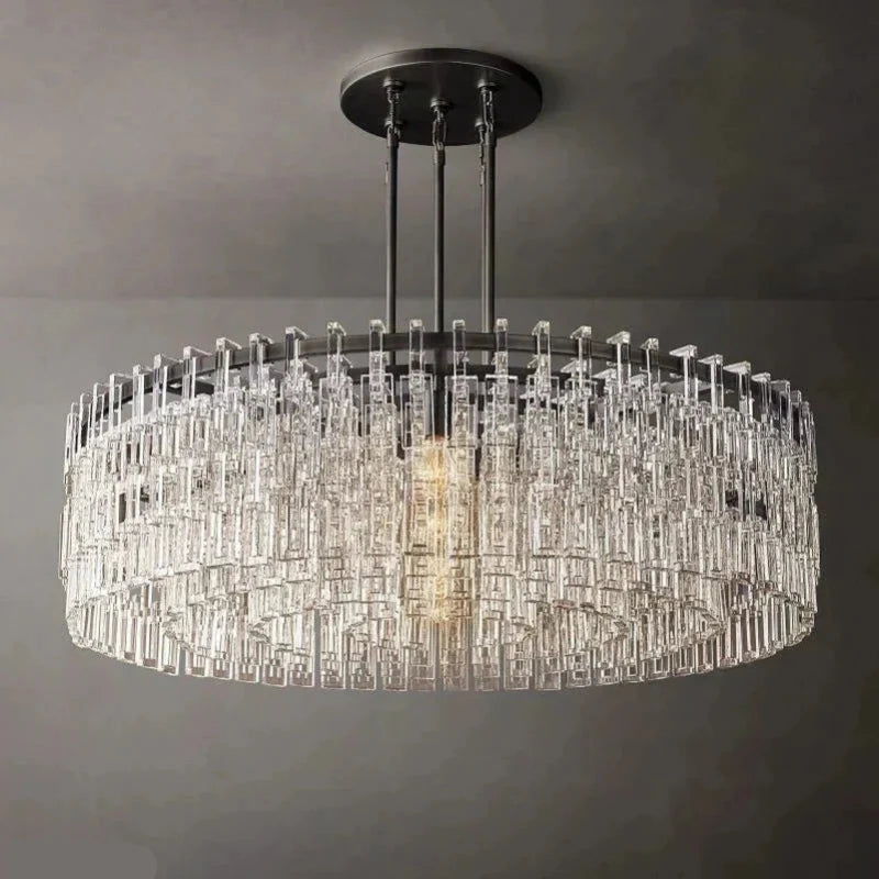 Marigan K9 Crystal Round Chandelier – Crystal detail 8