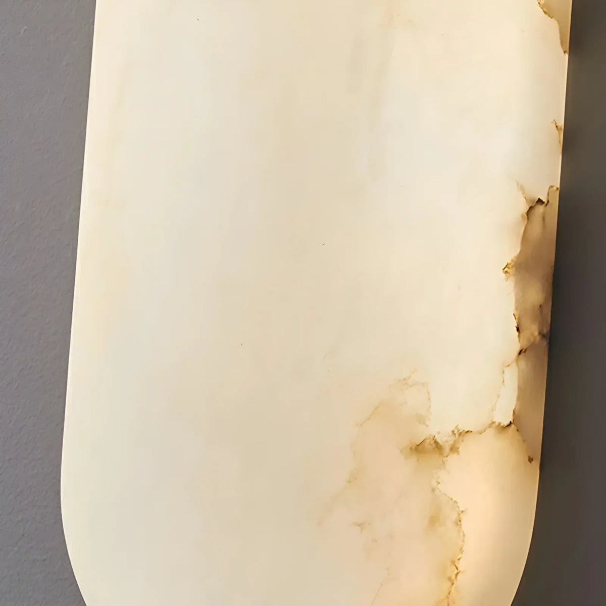 Oval Alabaster Semi-Circular Wall Lamp – Alabaster detail 29