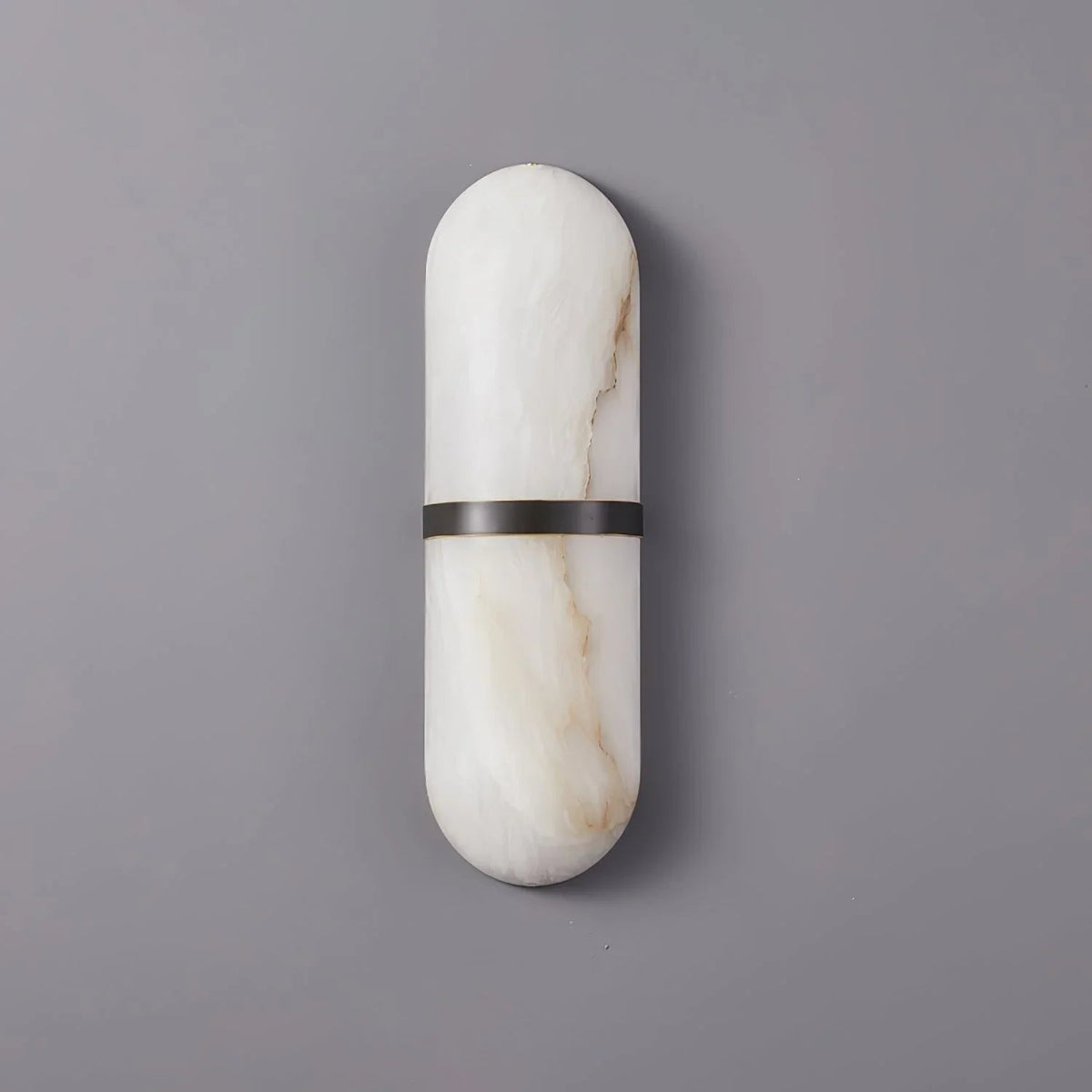 Oval Alabaster Semi-Circular Wall Lamp – Alabaster detail 41