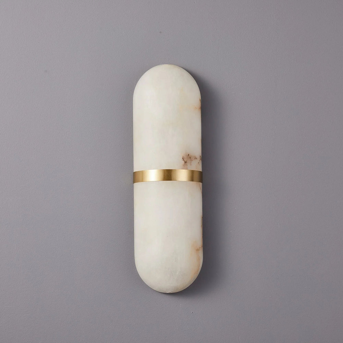 Oval Alabaster Semi-Circular Wall Lamp – Alabaster detail 34