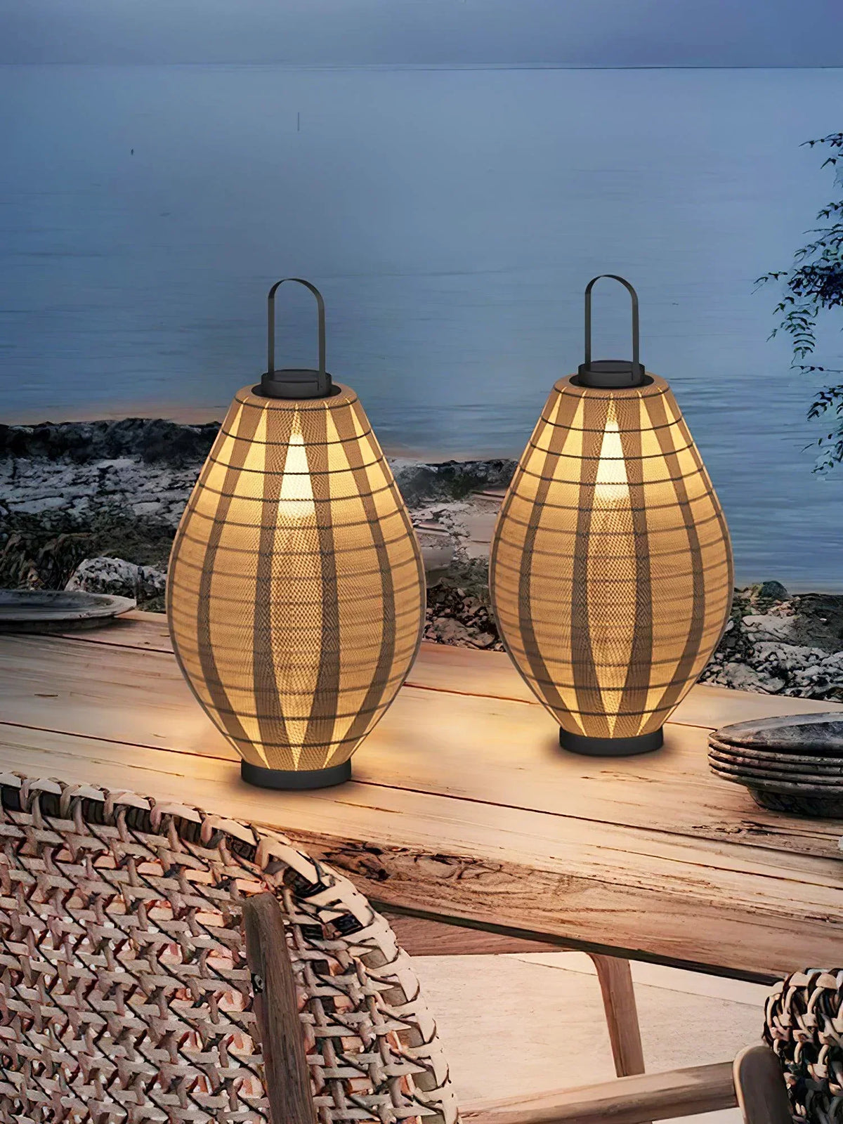 Mesh Oasis Beacon Transparent Outdoor Lamp Steel – Steel detail 16