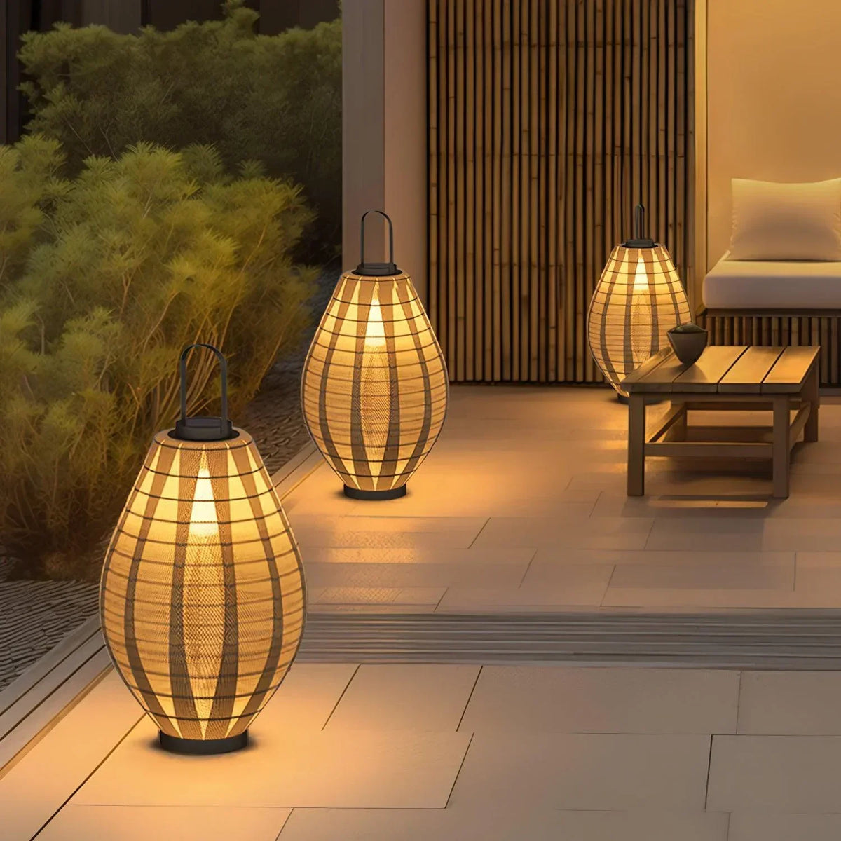Mesh Oasis Beacon Transparent Outdoor Lamp Steel – Steel detail 9