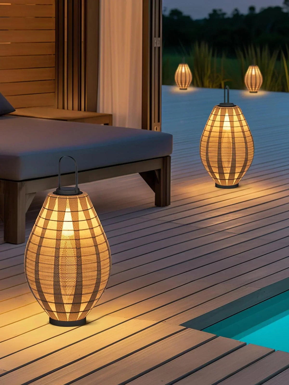 Mesh Oasis Beacon Transparent Outdoor Lamp Steel – Steel detail 10