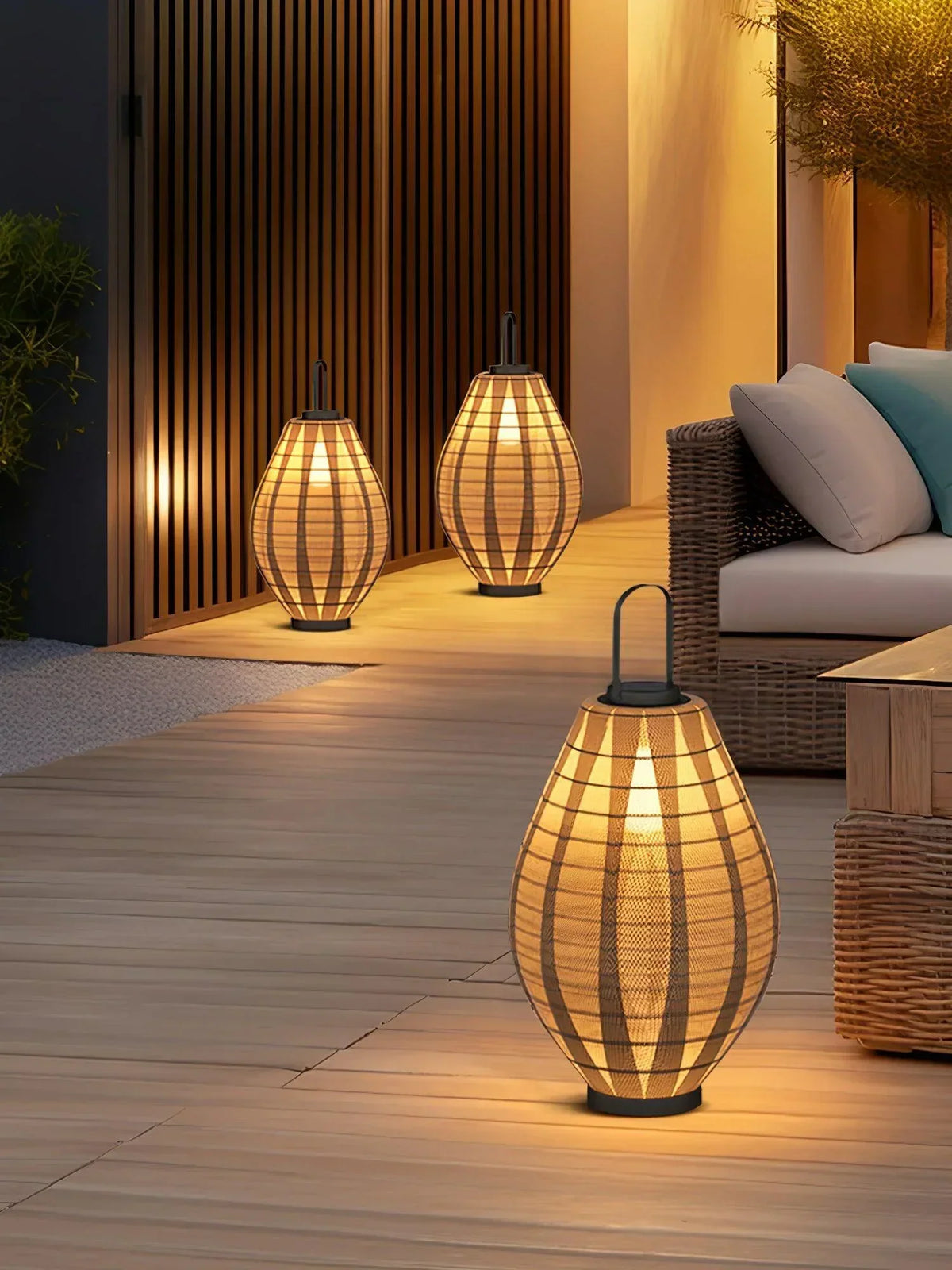 Mesh Oasis Beacon Transparent Outdoor Lamp Steel – Steel detail 12