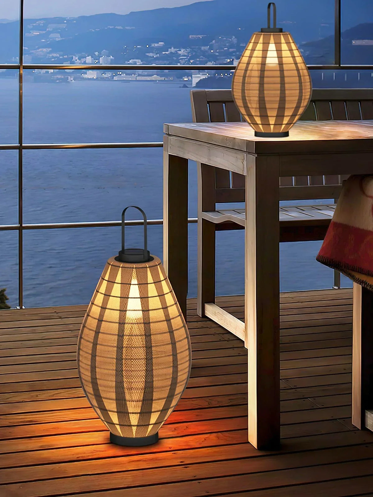 Mesh Oasis Beacon Transparent Outdoor Lamp Steel – Steel detail 17