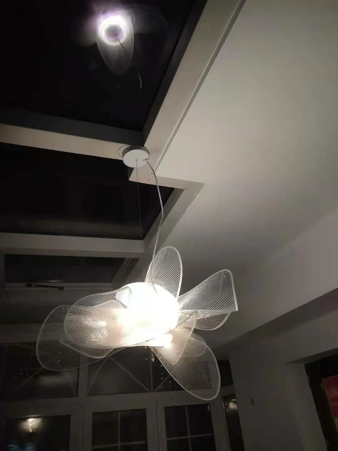 Mesh Cloud Iron Pendant Light – Iron detail 34