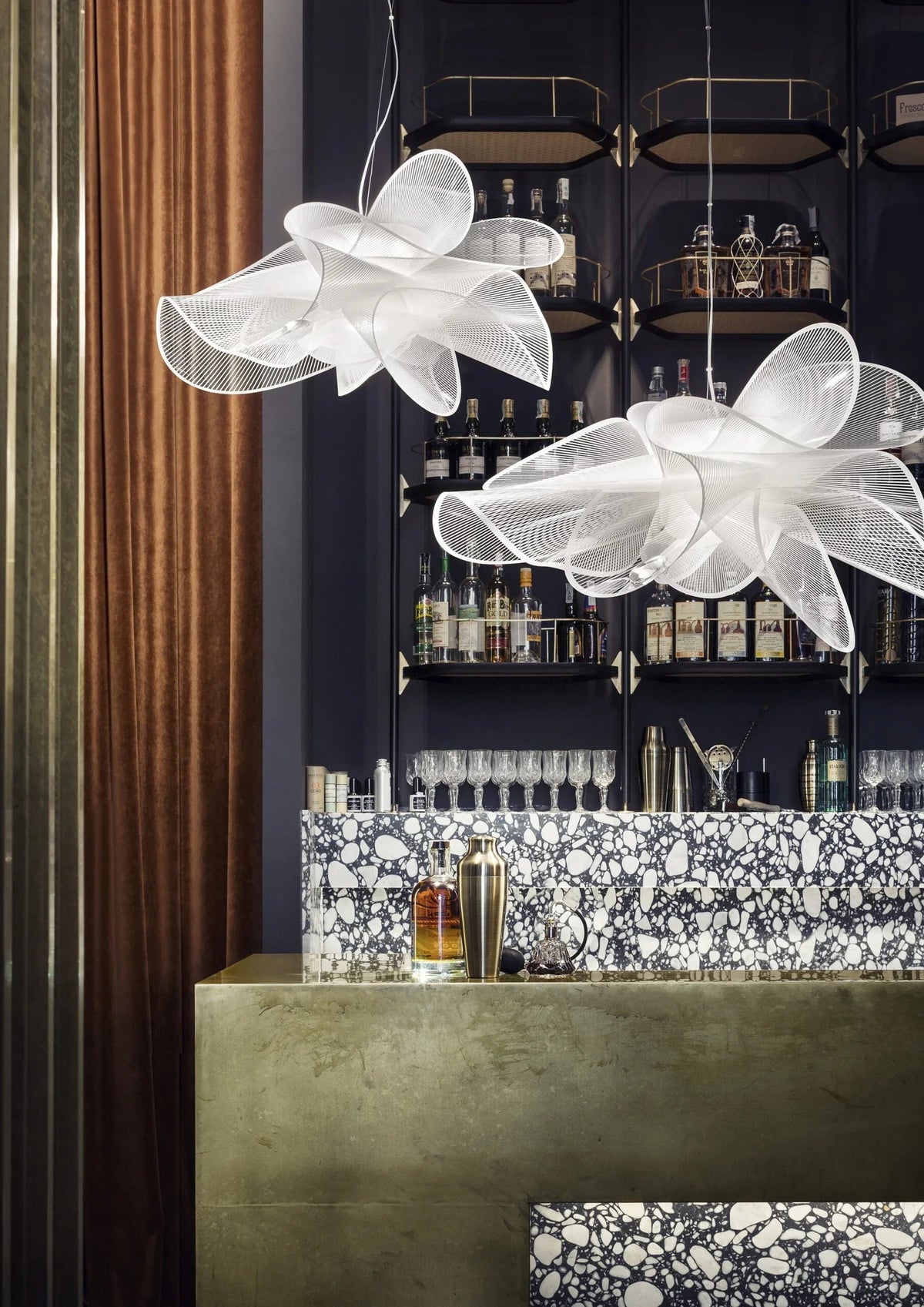 Mesh Cloud Iron Pendant Light – Iron detail 38